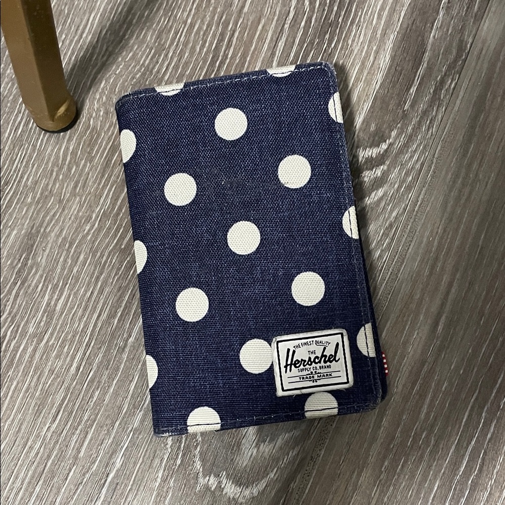 Herschel Supply Company, Polka Dot Navy and White Wallet